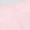 Leggings de jersey cepillado con fruncidos y cintura media en rosa pálido jaspeado