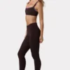 Leggings fruncidos Soft Active en color espresso