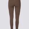 Leggings largos Soft Active en color cacao