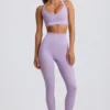 Leggings sin costuras de cintura alta Super Sculpt en lila suave
