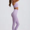 Leggings sin costuras de cintura alta Super Sculpt en lila suave