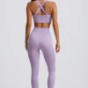 Leggings sin costuras de cintura alta Super Sculpt en lila suave