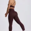 Leggings sin costuras Super Sculpt en color chocolate