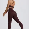Leggings sin costuras Super Sculpt en color chocolate