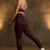 Leggings sin costuras Super Sculpt en color chocolate