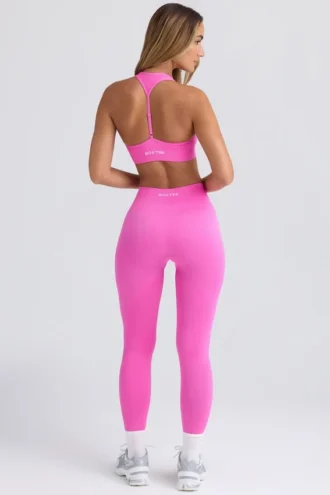 Leggings sin costuras Super Sculpt en rosa azúcar