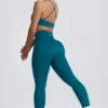 Leggings sin costuras Super Sculpt en verde azulado