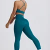 Leggings sin costuras Super Sculpt en verde azulado