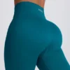 Leggings sin costuras Super Sculpt en verde azulado