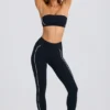 Leggings Soft Active Contrast en negro