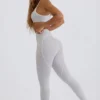 Leggings Soft Active de talle medio en gris