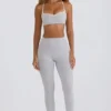Leggings Soft Active de talle medio en gris