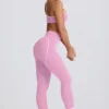 Leggings Soft Active de talle medio en rosa empolvado