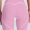 Leggings Soft Active de talle medio en rosa empolvado