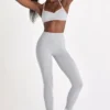 Leggings Soft Active en gris jaspeado
