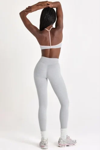 Leggings Soft Active en gris jaspeado