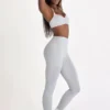 Leggings Soft Active en gris jaspeado