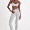 Leggings Soft Active en gris jaspeado