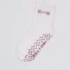 Lote de 2 pares de calcetines para pilates en blanco