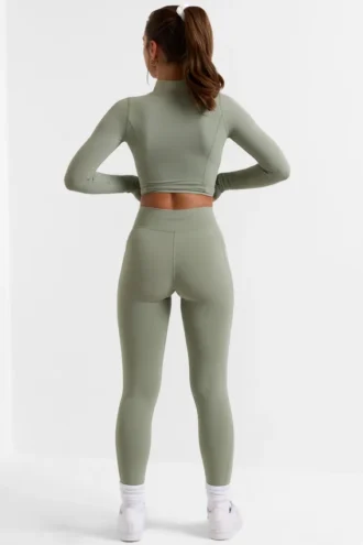 Mallas largas Soft Active en verde bambú