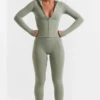 Mallas largas Soft Active en verde bambú