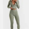 Mallas largas Soft Active en verde bambú