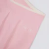 Mini falda-pantalón cruzada Soft Active en rosa empolvado