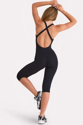 Mono capri Soft Active en negro