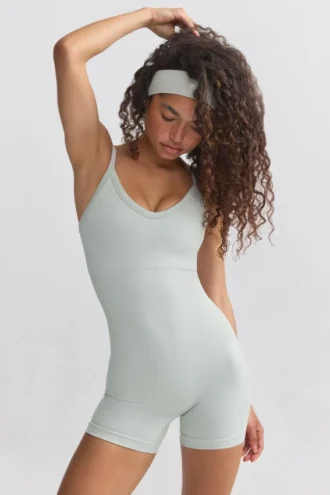 Mono sin costuras Super Sculpt en gris