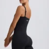 Mono sin costuras Super Sculpt en negro