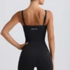 Mono sin costuras Super Sculpt en negro