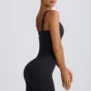 Mono sin costuras Super Sculpt en negro