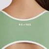 Mono Soft Active con espalda abierta en verde