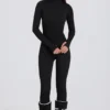 Mono térmico de base en leopardo negro