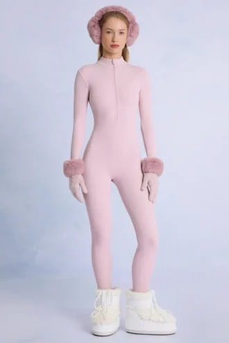 Mono térmico en rosa empolvado