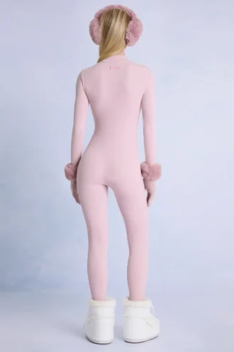 Mono térmico en rosa empolvado