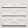 Pack de 3 cintas para el pelo Soft Active en color Milk