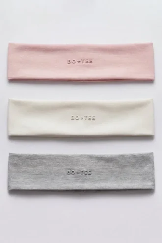 Pack de 3 cintas para el pelo Soft Active en multicolor