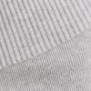 Pantalones acampanados con vuelta de punto grueso en gris jaspeado