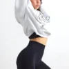 Pantalones Cortos ciclistas de cintura alta Define Luxe en negro