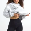Pantalones Cortos ciclistas de cintura alta Define Luxe en negro