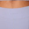 Pantalones Cortos con cintura retorcida y bolsillos en color pervinca