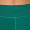 Pantalones Cortos con cintura retorcida y bolsillos en verde azulado
