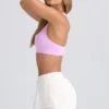Pantalones Cortos de chándal de talle medio en color cáscara de huevo