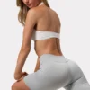 Pantalones Cortos de ciclista FlexiRib en gris