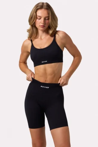 Pantalones Cortos de ciclista FlexiRib en negro