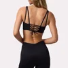 Pantalones Cortos de ciclista FlexiRib en negro