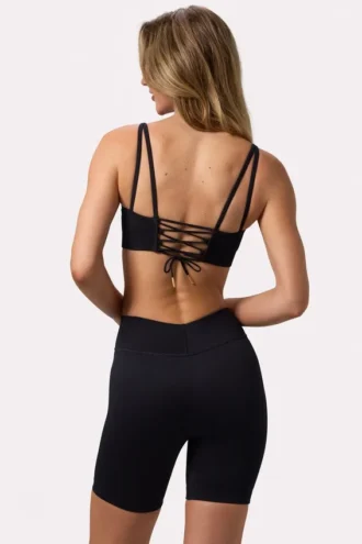 Pantalones Cortos de ciclista FlexiRib en negro