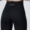 Pantalones Cortos de ciclista sin costuras Super Sculpt en negro