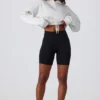 Pantalones Cortos de ciclista sin costuras Super Sculpt en negro